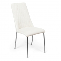 Обеденный стул Маффин люкс Ткань, Белый
